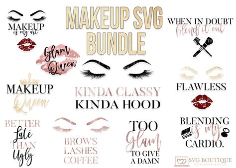 Download 338+ Makeup SVG Files Free Commercial Use